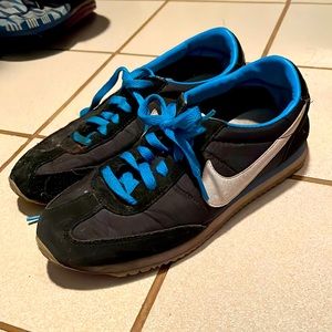 Well Worn Nike Blue Sneakers